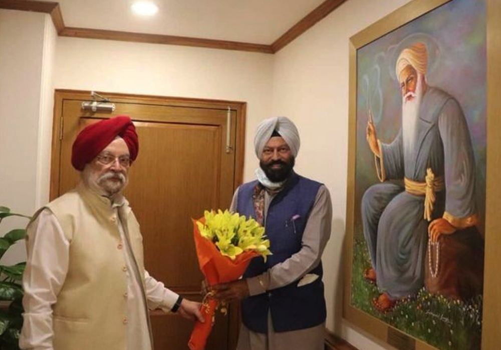 Meeting with  BJP Punjab leader Sardar Rana Gurmit Singh Sodhi Ji