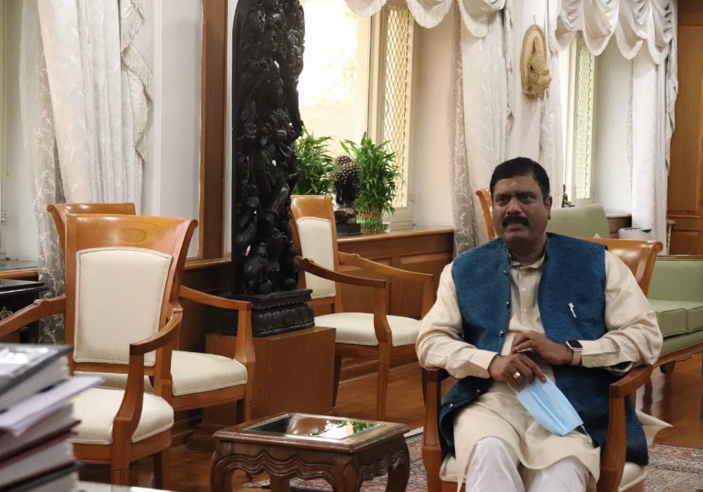 Meeting with Bharatiya Janata Party (BJP) National Secretary Sh Arvind Menon Ji