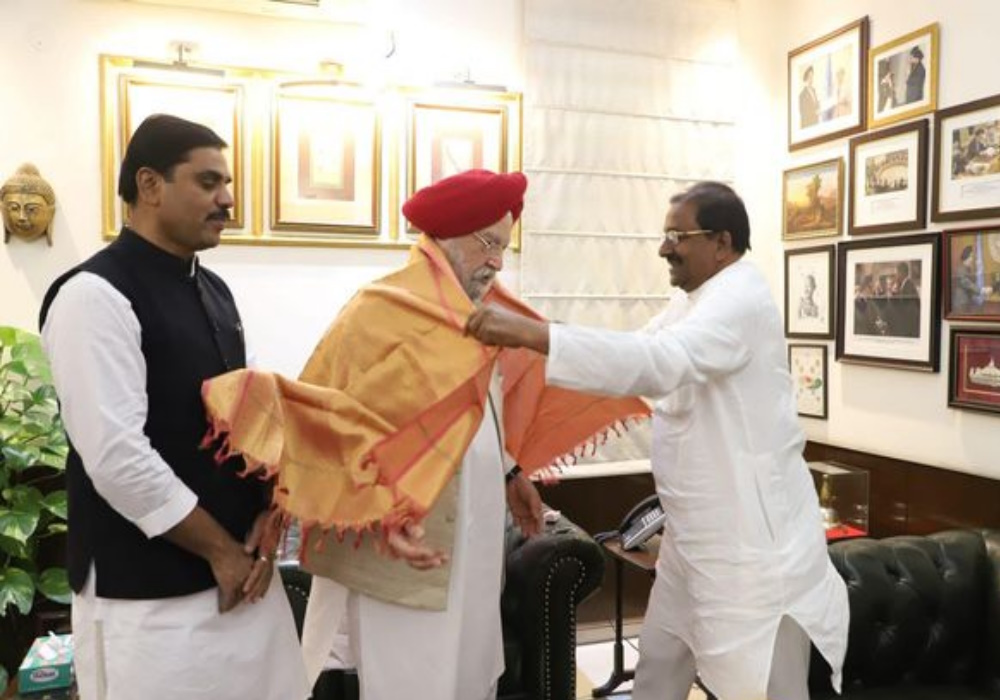 Meeting with Sh Somu Veerraju Garu, BJP Andhra Pradesh President & Sh Vishnu Vardhan Reddy Garu, State General Secretary