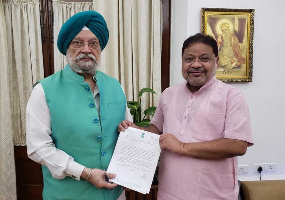 Meeting with Sh Sunil Soni Ji, Raipur Member of Parliament & senior leader of BJP Chhattisgarh