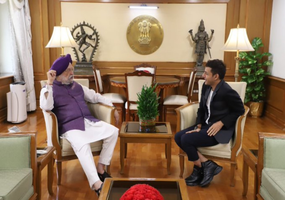 Meeting with Sh Afroz Shah Ji, a Swachhata Warrior who has led & inspired beach & river cleaning drives in Maharashtra