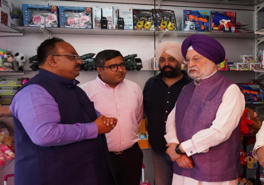 Inaugurated a Toy Kiosk- Urban Tots, a unique initiative at an Indian Oil Corp Ltd fuel station in Aerocity, Mohali