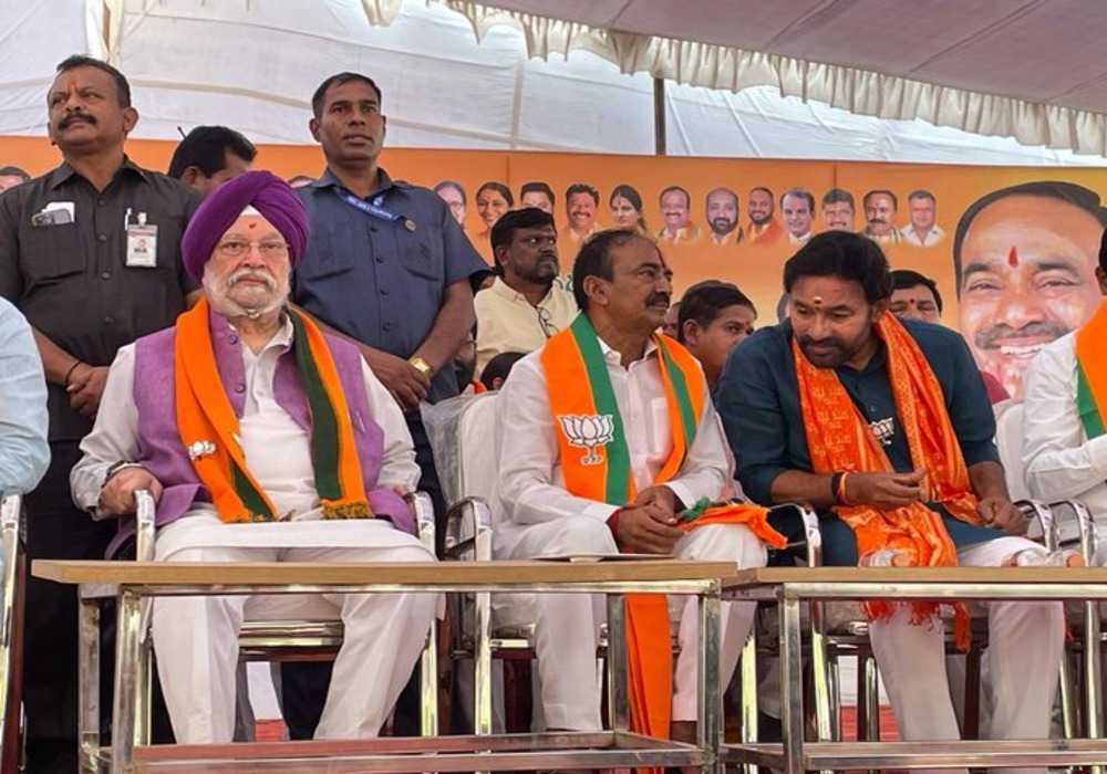The mood & enthusiasm in Telangana clearly reflects the people's resolve for #PhirEkBaarModiSarkar, their immense love for PM Sh Narendra Modi Ji & support for the pathbreaking economic reforms & policies of social & financial inclusion implemented under 