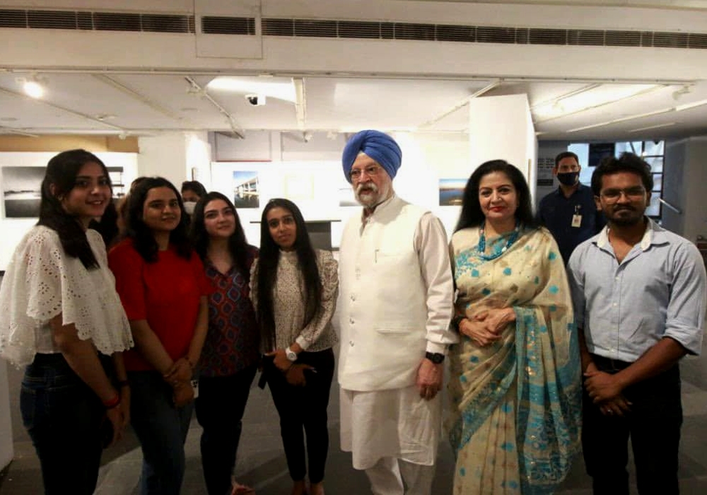 Hardeep Singh Puri & Lakshmi Puri participated in the inauguration of ‘Brasilia 60+ And the construction of modern Brazil’ featuring the works of Oscar Niemeyer, a renowned Brazilian architect.