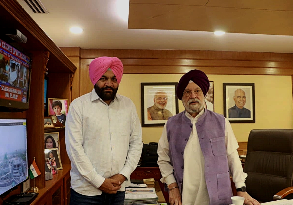 Meeting with Sri Amritsar Sahib parliamentarian Sardar Gurjeet Singh Aujla Ji