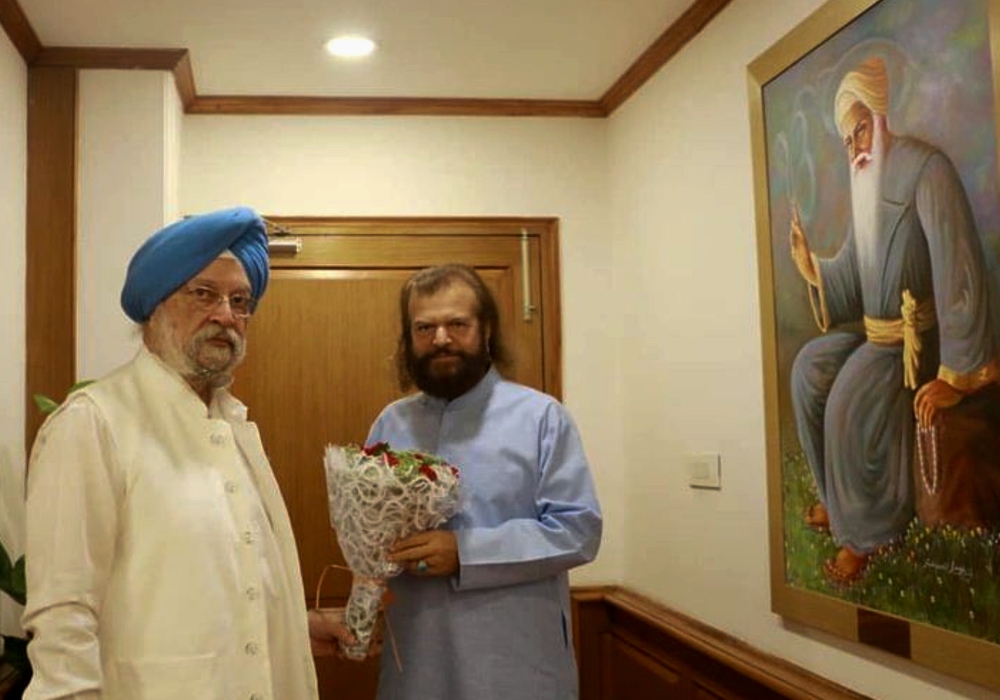 Meeting with Member of Parliament from North-West Delhi Sh Hans Raj Hans Ji