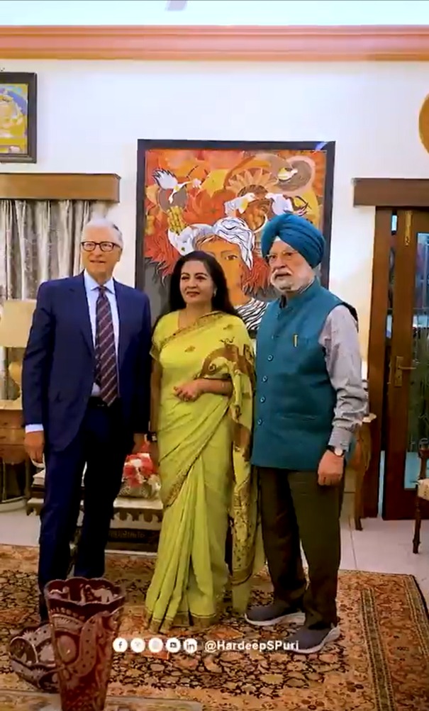 I always look forward to my meetings with Mr Bill Gates  for the inspiration and optimism he brings with his conversations