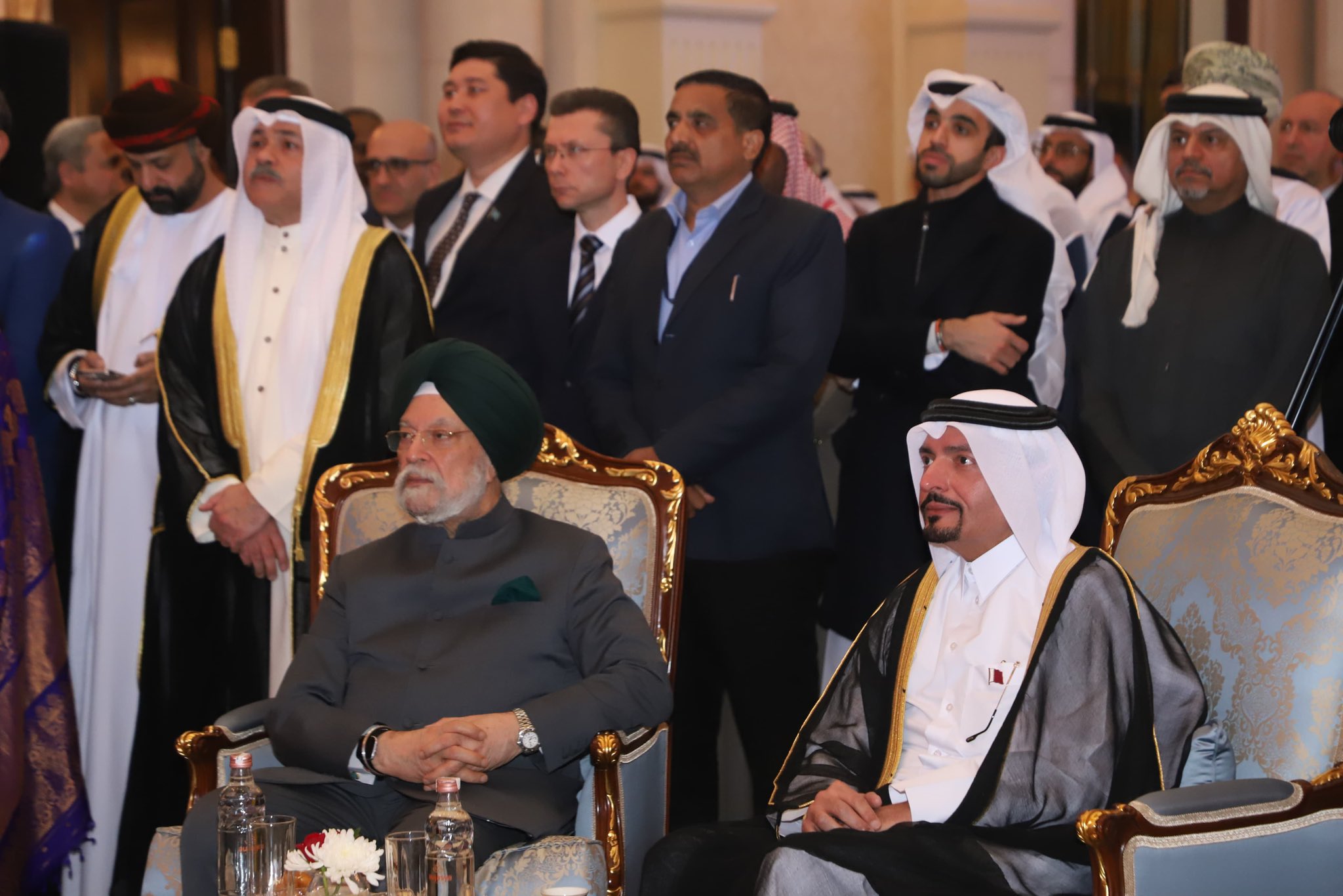 Extended heartfelt congratulations on behalf of the govt & people of India to H.E. Mohammed Hassan Jabir Al-Jabir, Ambassador of the State of Qatar to India at the event to celebrate the National Day of Qatar
