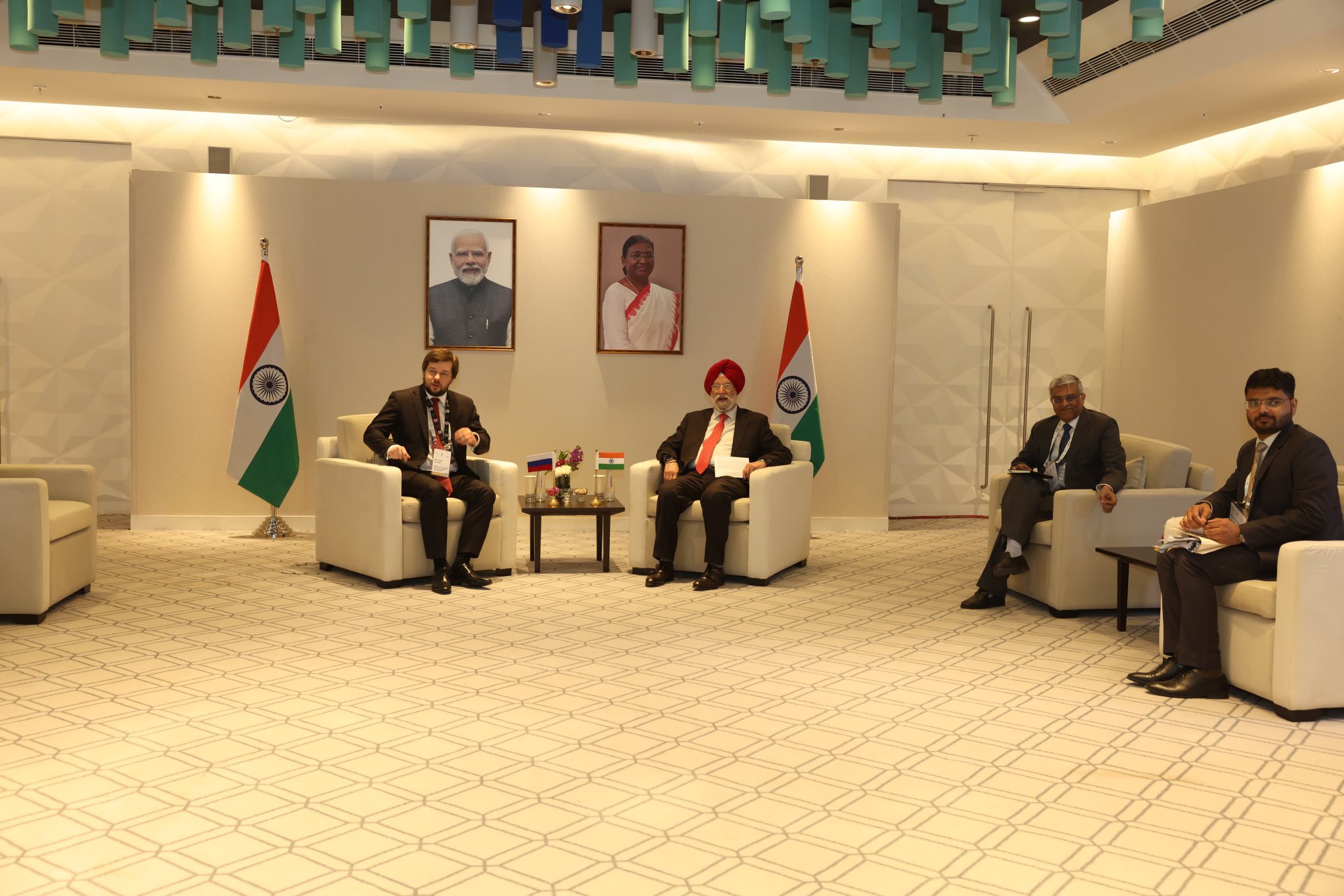 Meeting with the First Deputy Minister of Energy of the Russian Federation