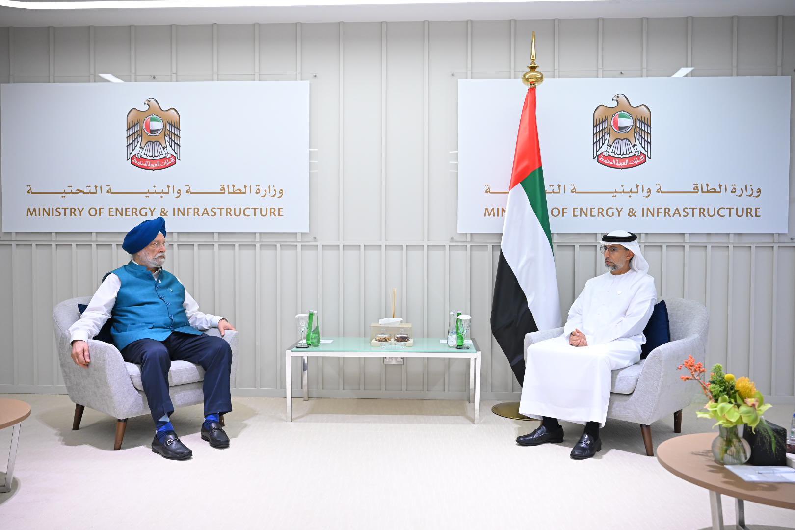 I was delighted to meet HE Suhail Mohamed Al Mazrouei, Minister of Energy & Industry of UAE