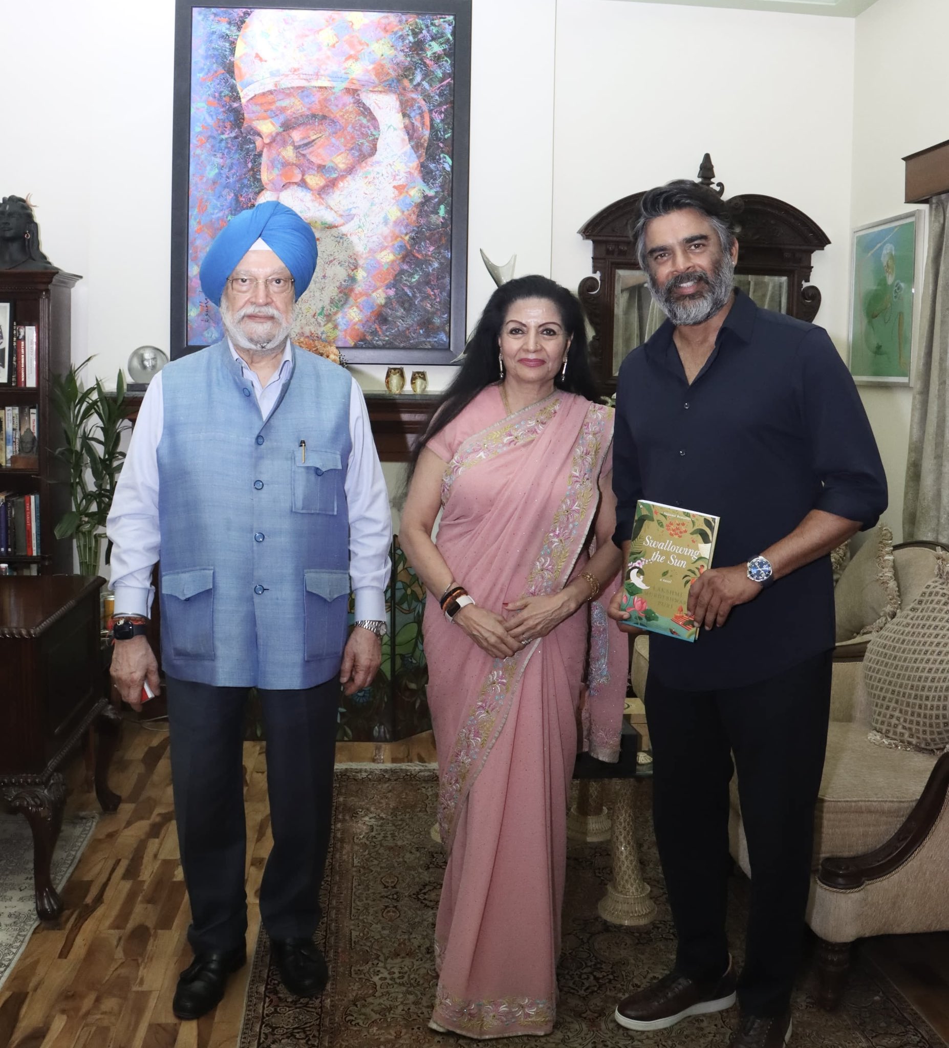 Met with actor Ranganathan Madhavan