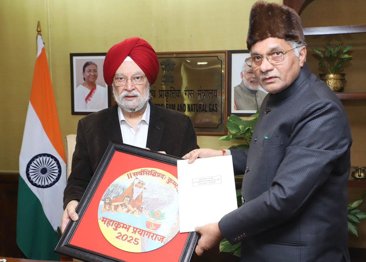 उत्तर प्रदेश सरकार में मंत्री श्री धर्मपाल सिंह जी से भेंट