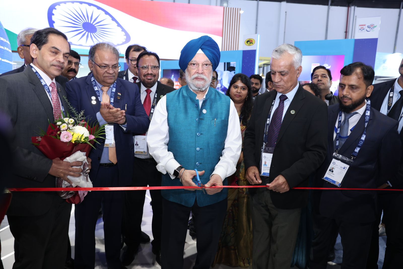 Delighted to inaugurate the India Pavilion which marks a strong presence of India's energy sector entities at ADIPEC in Abu Dhabi