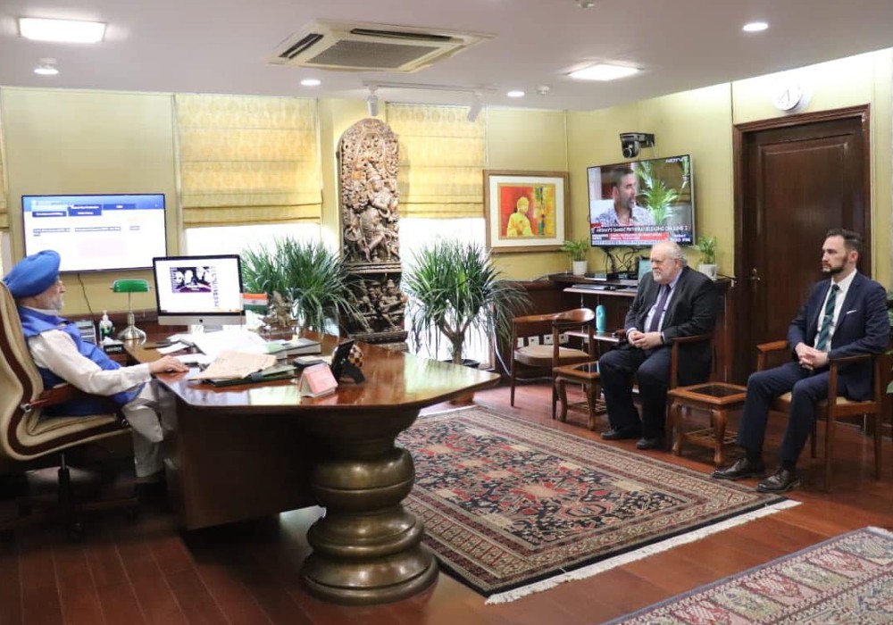 Meeting with Prof Walter Russell Mead Walter Russell Mead- Scholar Hudson Institute, Professor Bard College & columnist The Wall Street Journal and Dr Timothy Shah from University of Dallas