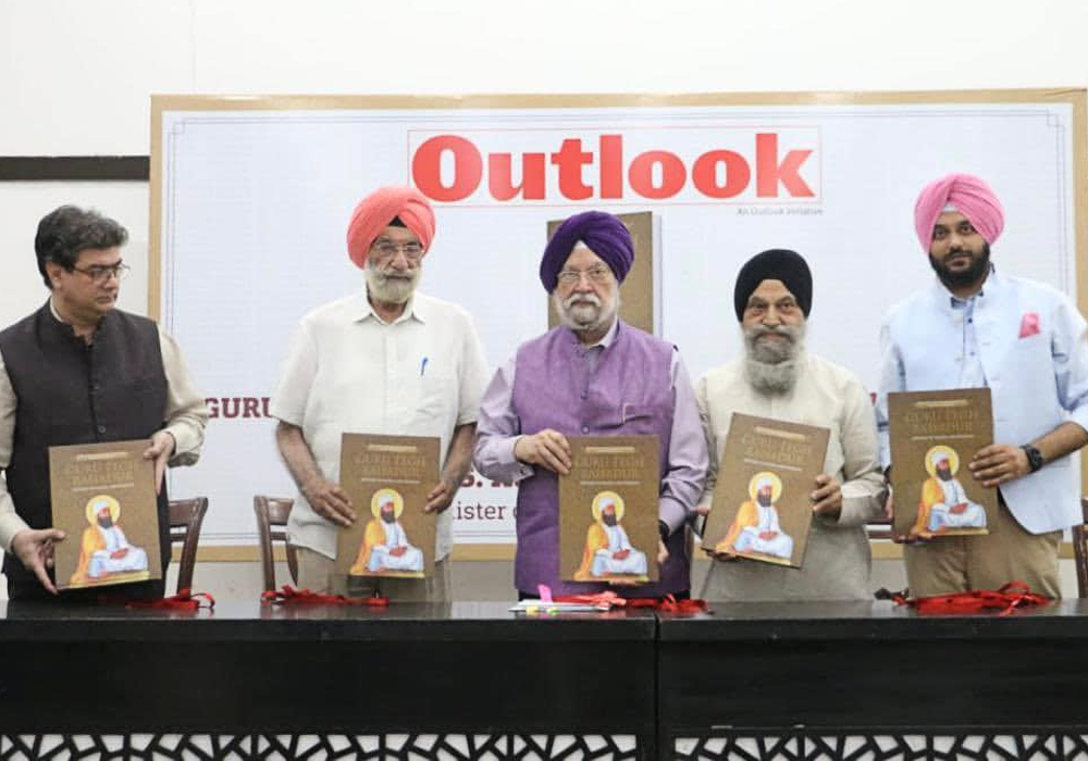 Interaction with young, senior & prominent members of the Sikh Sangat at the release of the book on the valiant life of our beloved ninth Guru Sahib - Sri Guru Tegh Bahadur Ji
