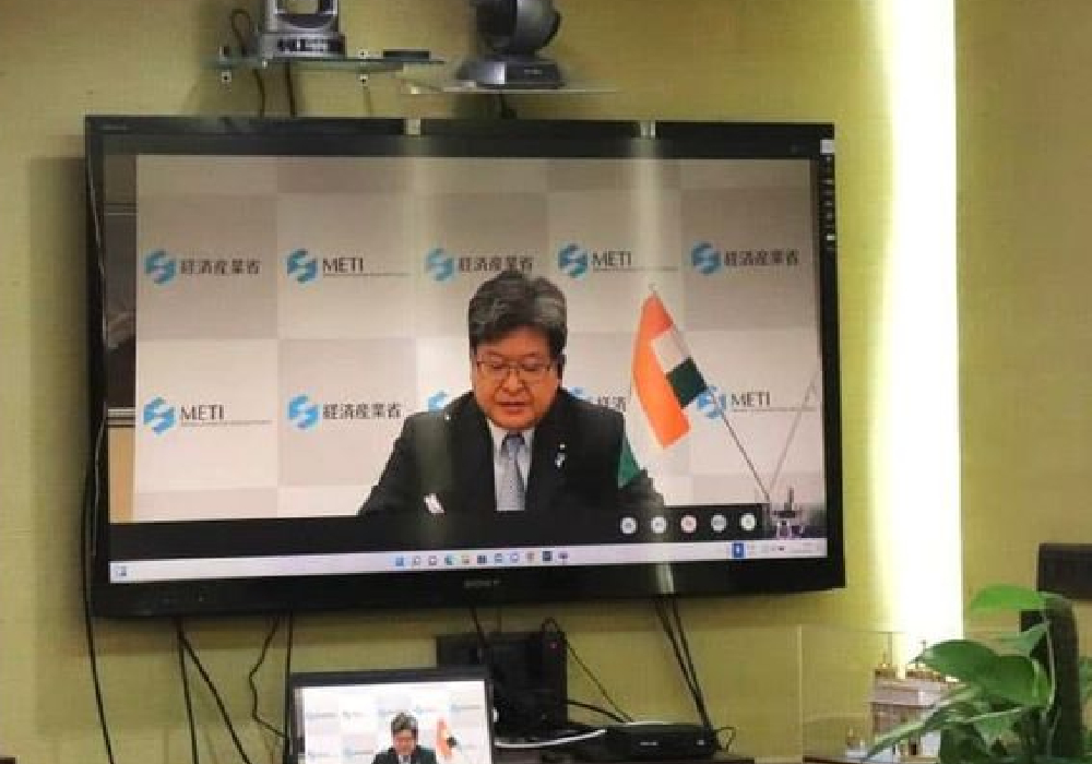 Virtual discussion with HE Hagiuda Koichi, Minister of Economy, Trade & Industry of Japan on energy related issues both for intensifying bilateral cooperation and for meeting global energy challenges in a realistic manner.