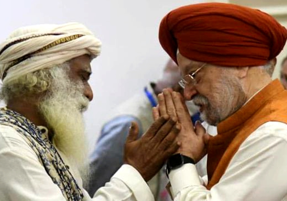 Meeting with the yogi, mystic & founder of Isha Foundation- Sh Sadhguru Ji