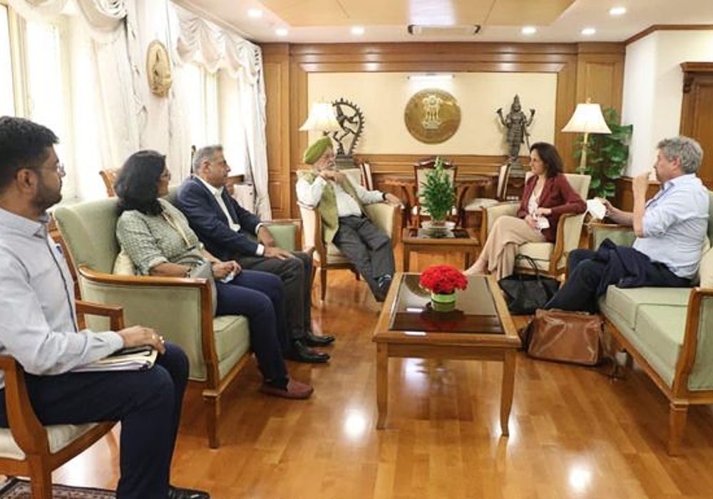 Meeting with a team of senior editors of Reuters. Interacted with Editor-in-Chief, Alessandra Galloni, Global Managing Editor- Simon Robinson & South Asia Editor- Sanjeev Miglani.