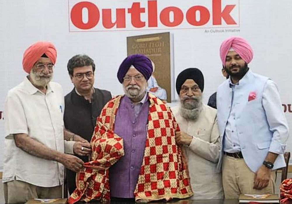 Interaction with young, senior & prominent members of the Sikh Sangat at the release of the book on the valiant life of our beloved ninth Guru Sahib - Sri Guru Tegh Bahadur Ji