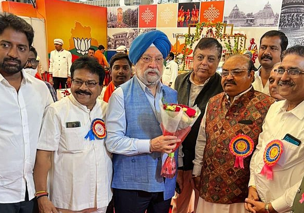 Participated in the BJP National Executive Meetings in Hyderabad.