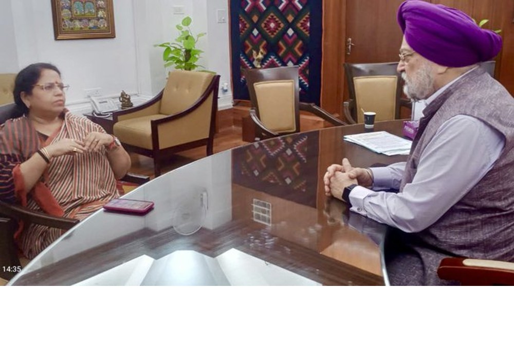 Meeting with Kanta Kardam, senior leader, Vice-President of BJP UP & fellow Rajya Sabha parliamentarian
