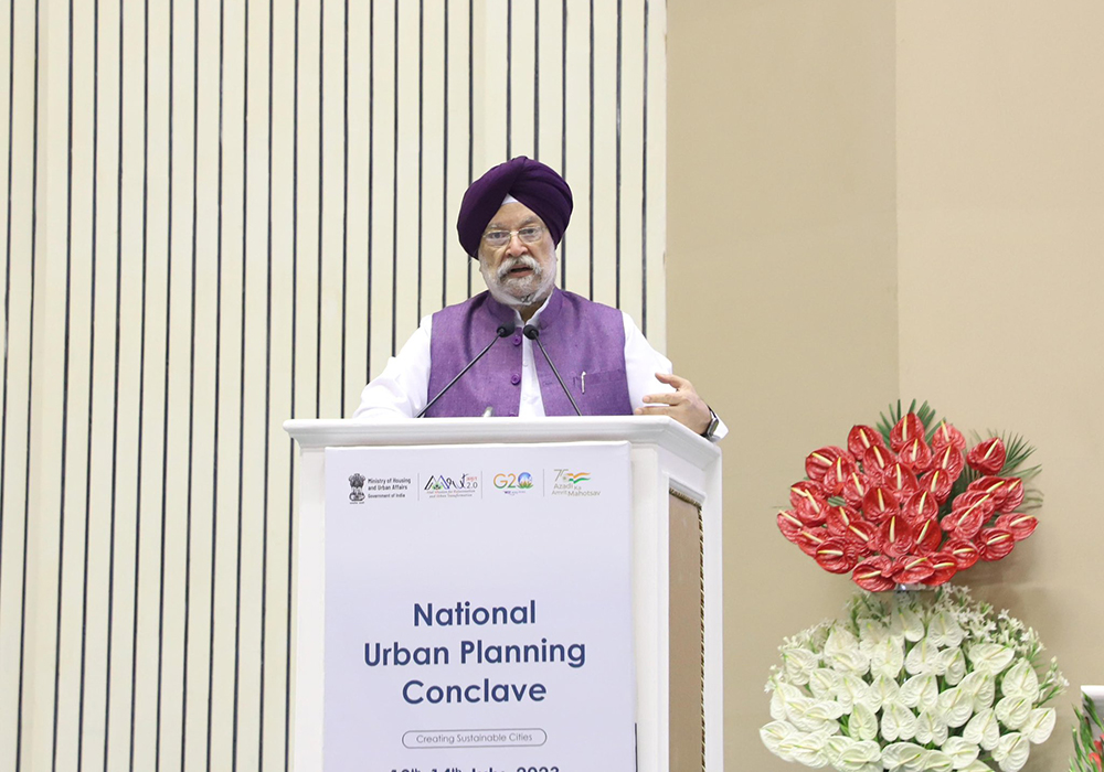 Deliberated on the future of India’s urban planning under leadership of PM #narendramodi Ji, with stakeholders of sustainable urban development, including town & country planners, government officials, & partners at National Conclave on Urban Planning tod