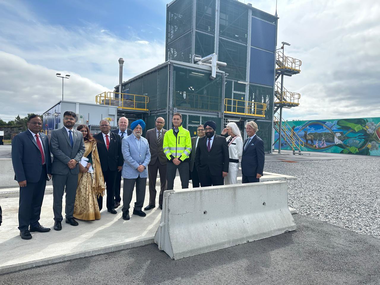 Visited the CCB Energy Blue Hydrogen Plant
