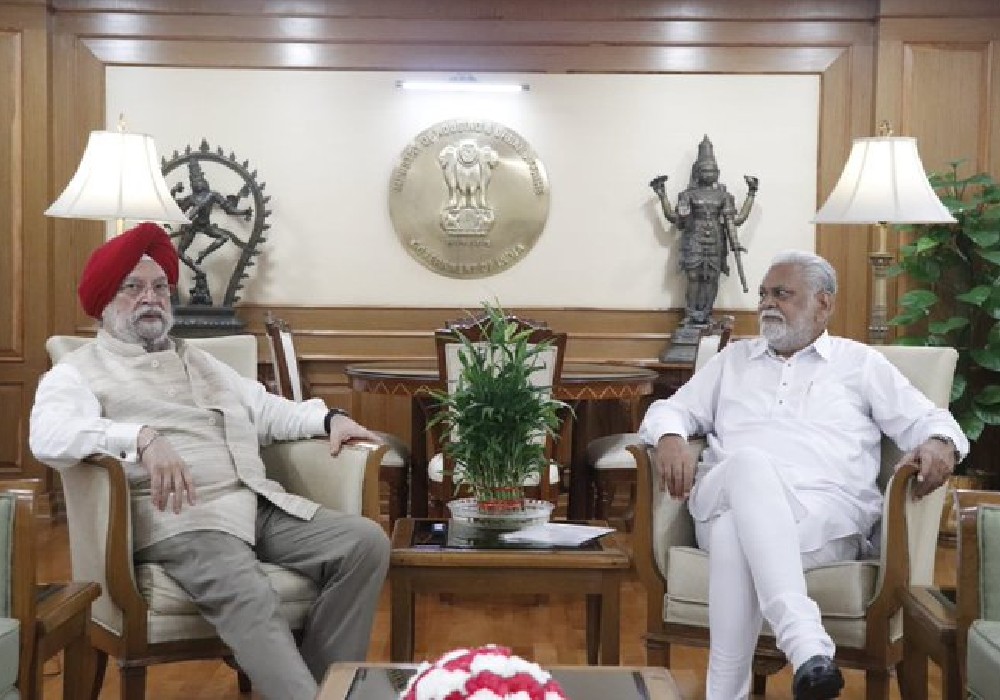 Meeting with Sh Parshottam Rupala ji, Union Cabinet Minister of Fisheries, Animal Husbandry and Dairying - Govt. of India, Member of Parliament (Rajya Sabha)