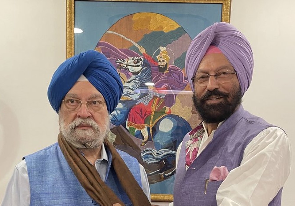 Meeting with Dr Rana Gurmit S Sodhi Ji, former Punjab Minister