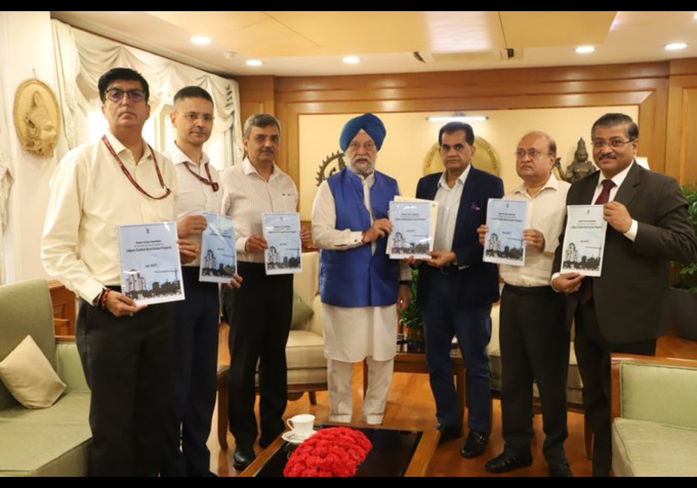Grateful to the committee constituted under chairmanship of my friend Sh Amitabh K Ji to recommend ways to examine issues related to the legacy stalled Real Estates projects, & presenting its report to me. States & UTs will need to ensure effective implem
