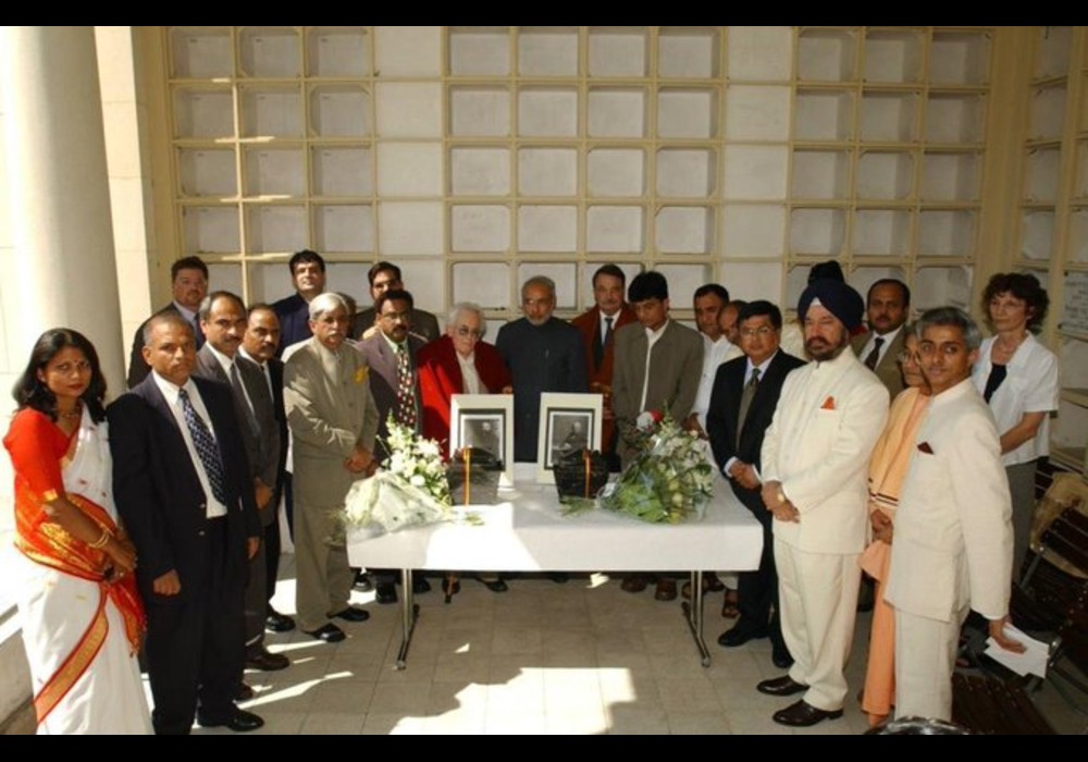 I was India’s Ambassador & Permanent Representative at IndiaUNGeneva in 2003 & was privileged to receive PM Narendra Modi Ji who, then as CM Gujarat, visited Geneva to bring back the urn containing mortal remains of Sh Shyamji Krishna Varma Ji back to the