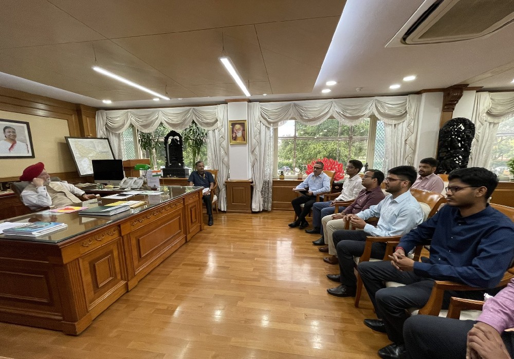 Interacted with a group of young IAS officers of 2020 batch who are posted in MoHUA as Assistant Secretaries
