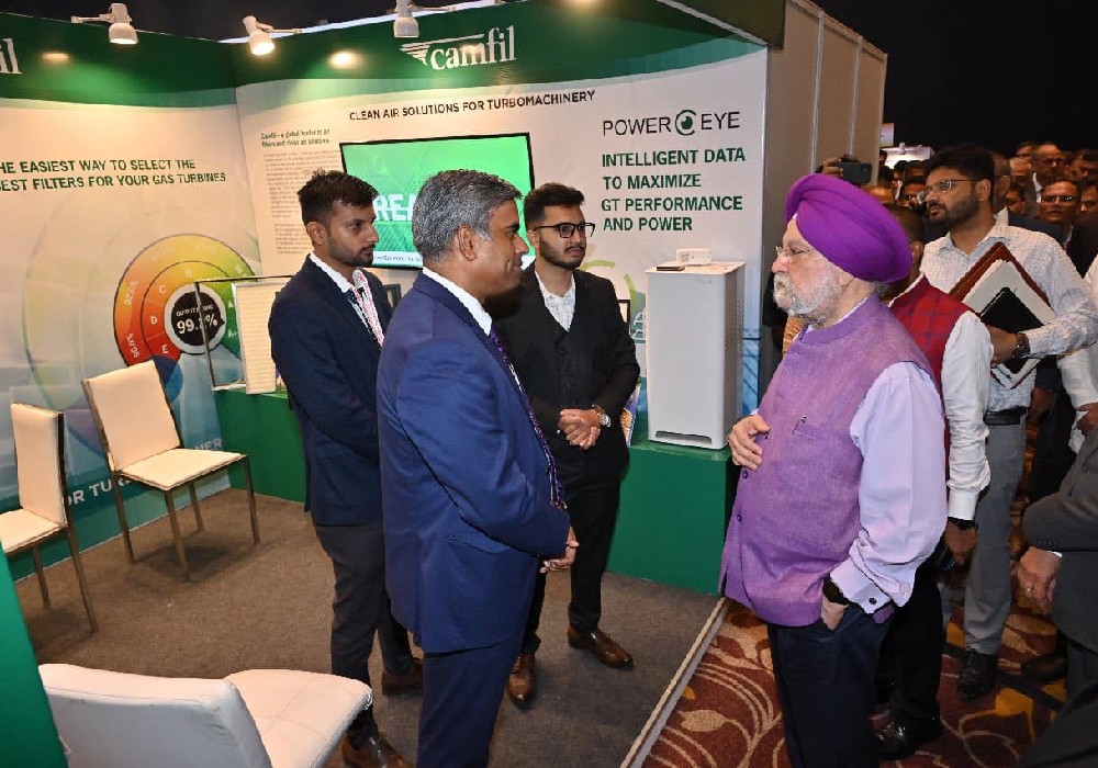 At the exhibition on the sidelines of 25th Energy Technology Meet in Mumbai