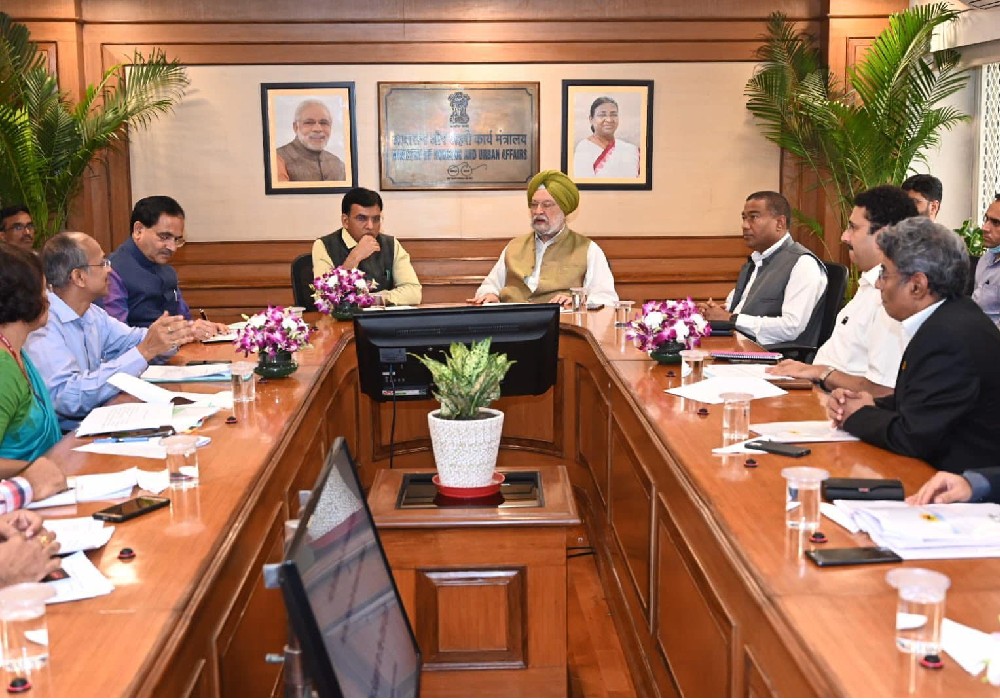 Meeting with Dr Mansukh Mandaviya Ji, Ministry of Health and Family Welfare, Sh Bhagwant Khuba Ji, Ministry of Chemicals & Fertilizers & Sh Rameswar Teli Ji, Ministry of Petroleum & Natural Gas & Labour and Employment