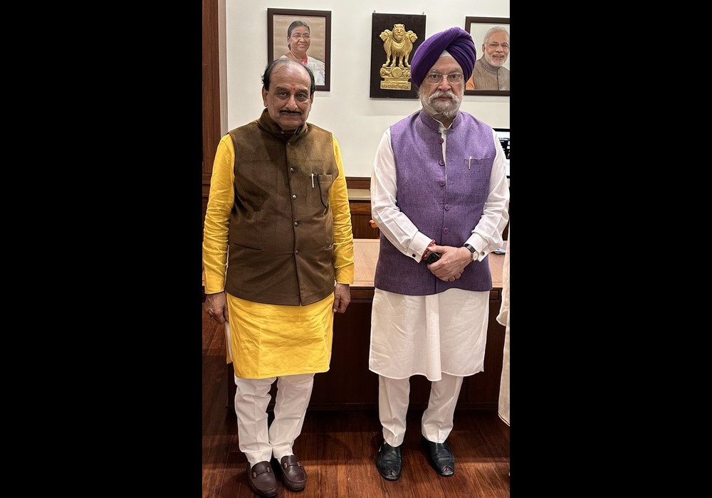 Happy to receive party spokesperson BJP4MP Sh Govind Maloo Ji in my Parliament House office today.