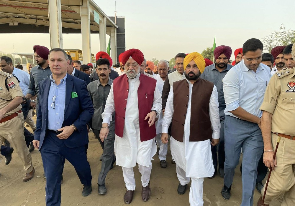 Joined Punjab CM & other dignitaries at inauguration of CBG Plant of Verbio in Lehragaga, Sangrur, Punjab built with an FDI of ₹220 cr