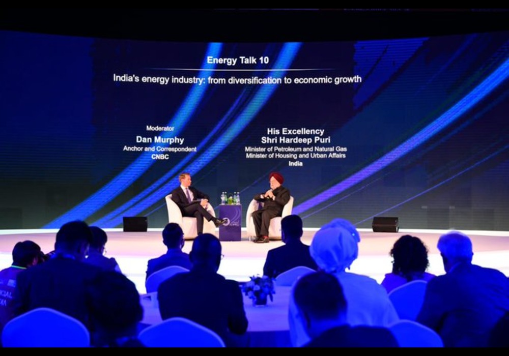 In my session on ‘Energy Talks: India’s energy industry: from diversification to economic growth’ with Dan Murphy at #ADIPEC2023