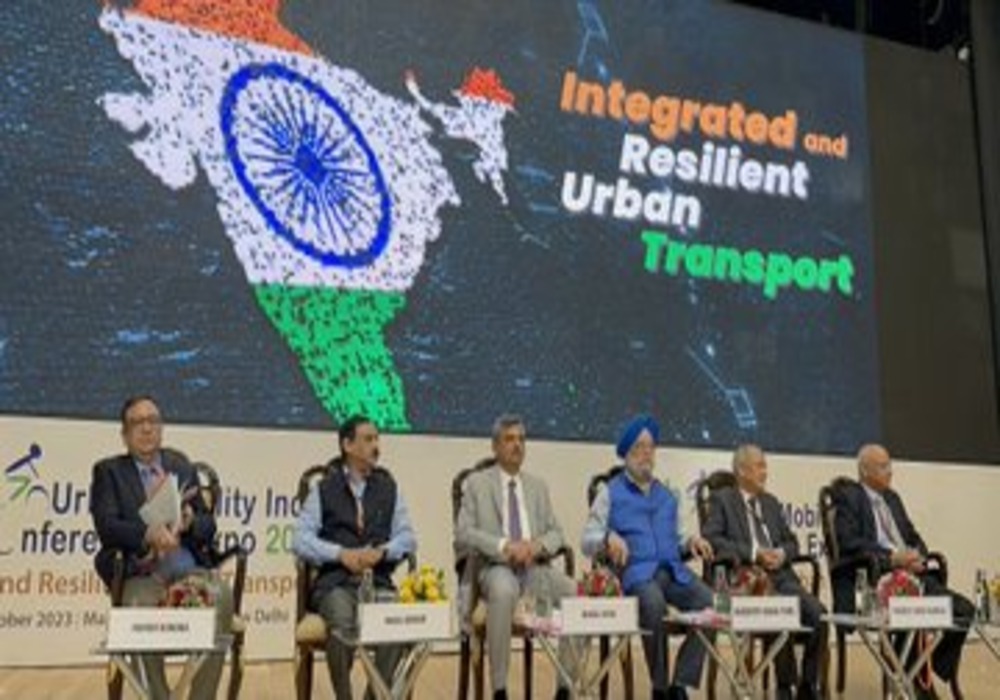 Inaugurated the 16th UMI Conference & Exhibition 2023 & interacted with urban mobility professionals & stakeholders of the sector on the emphasis being laid on the process of urbanisation & urban transport under the visionary leadership of PM Narendra Mod