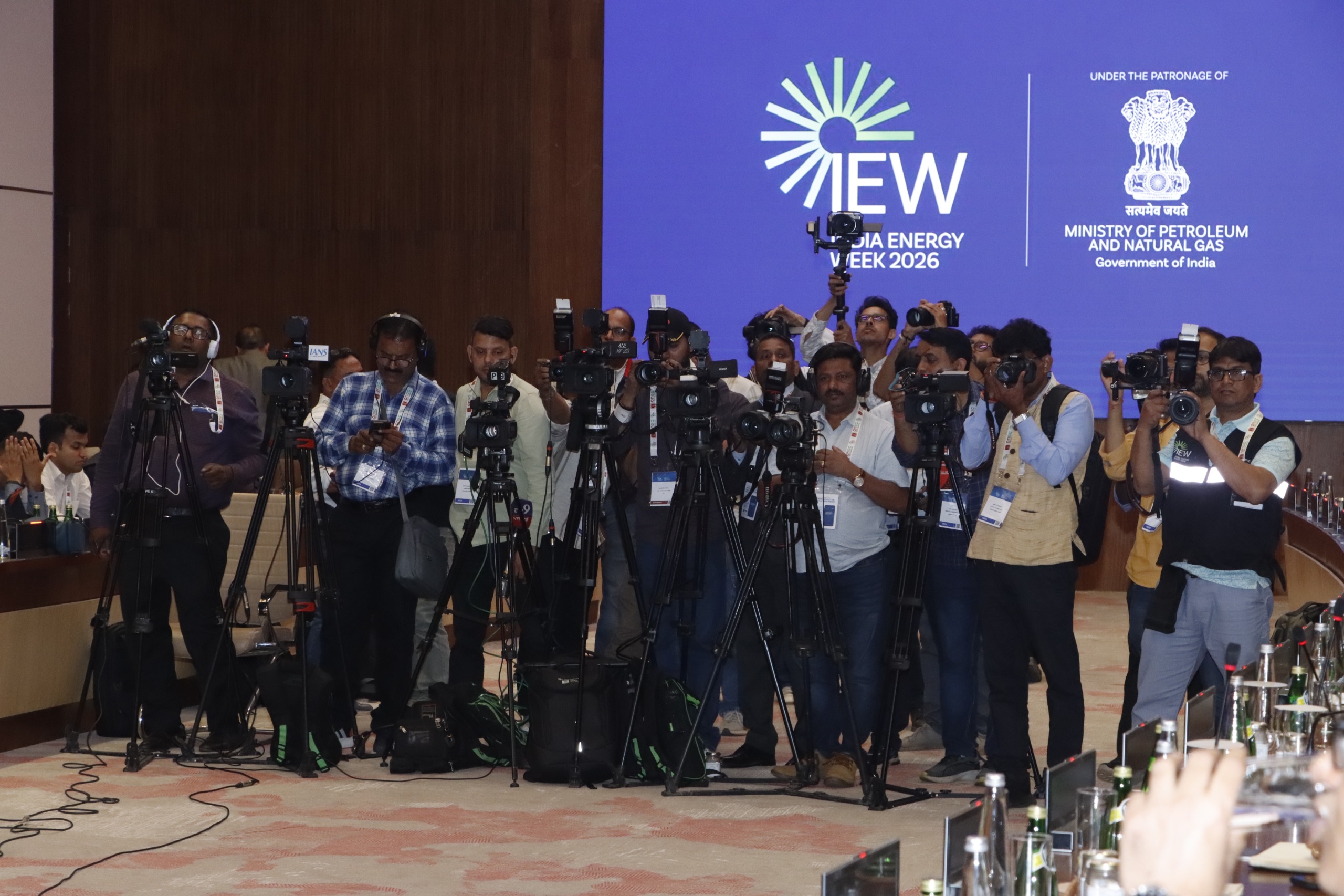 Summed up the action so far at a lively and positive interaction with members of the media fraternity at the end of Day-3