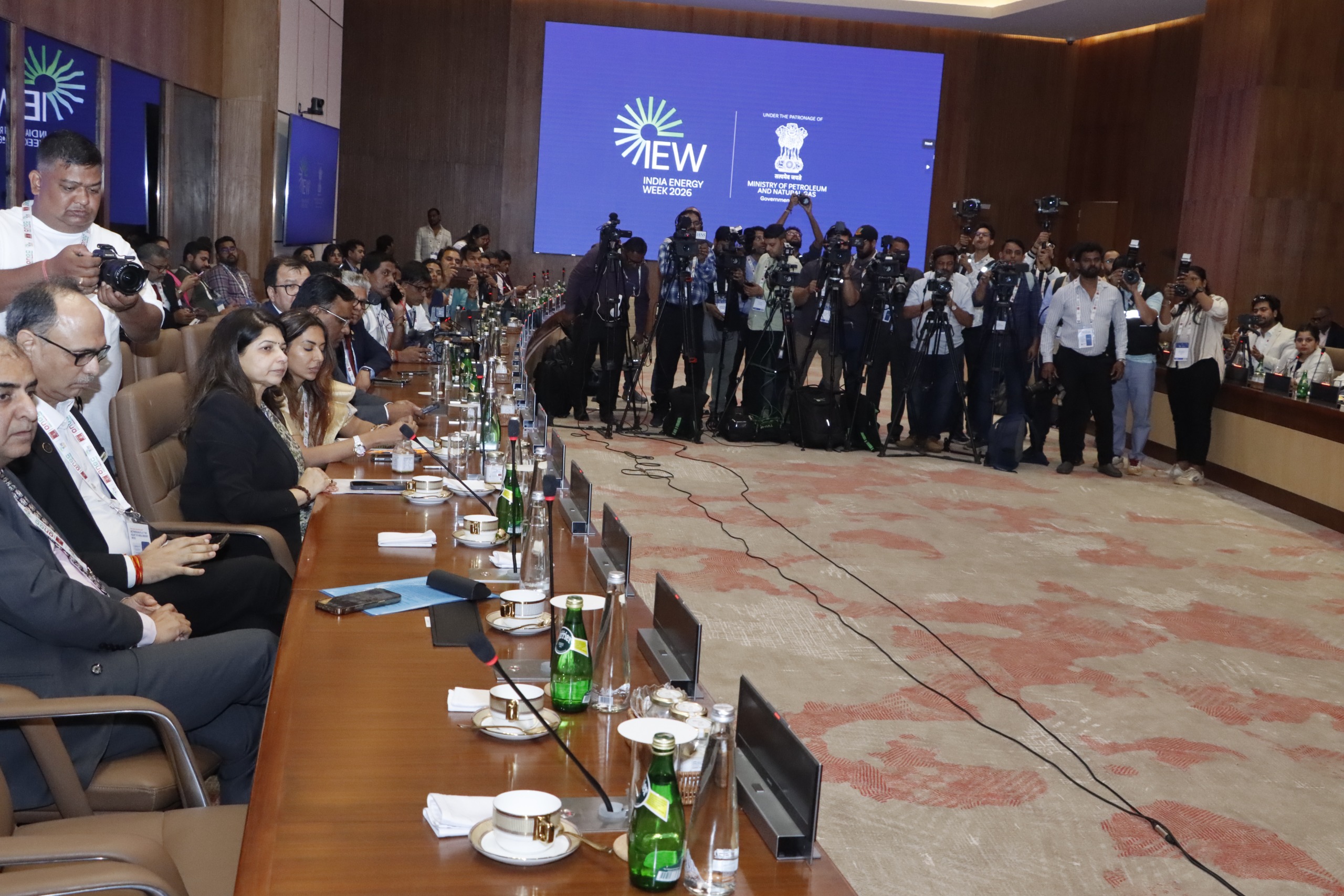 Summed up the action so far at a lively and positive interaction with members of the media fraternity at the end of Day-3