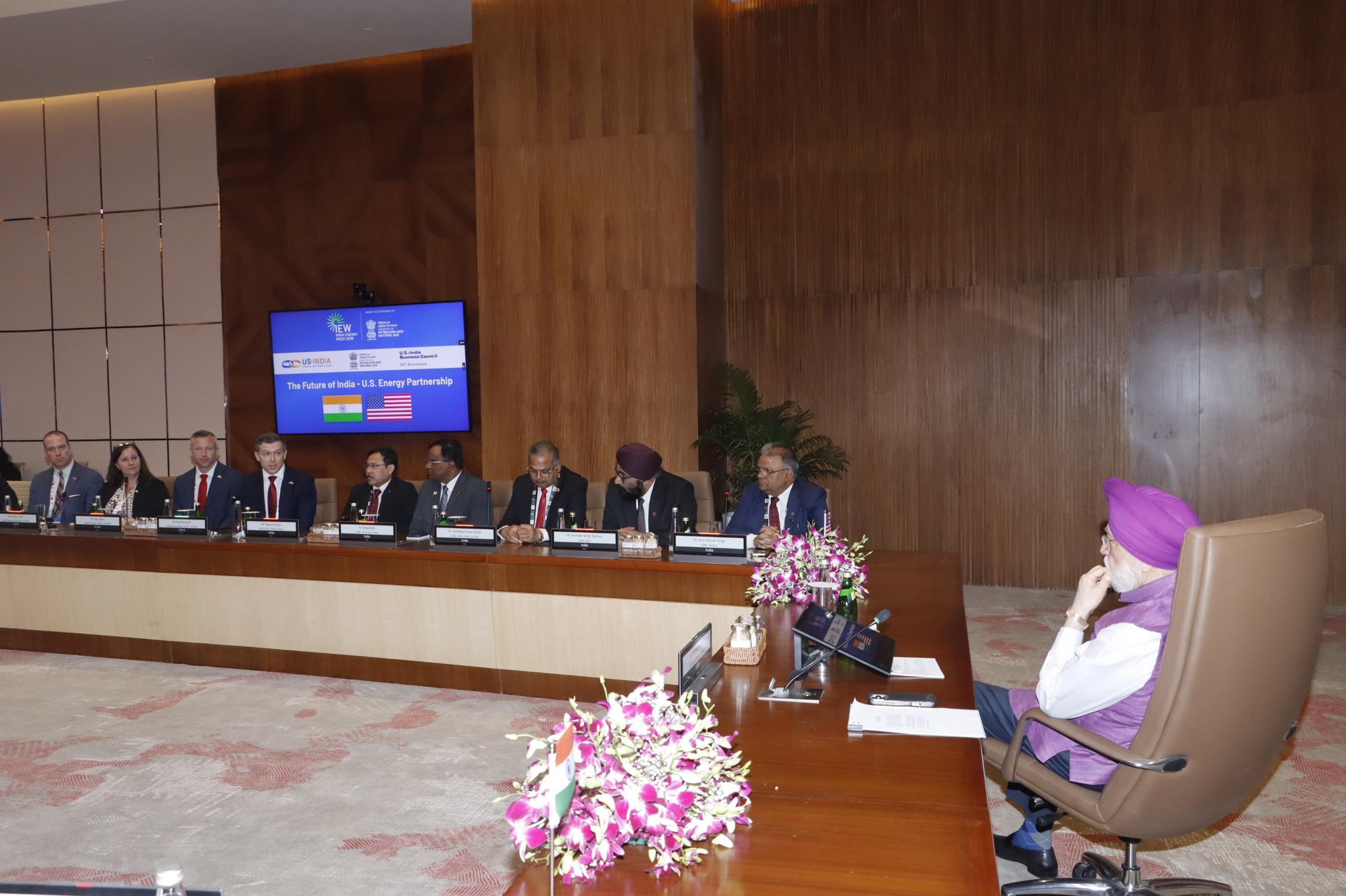 Delivered the opening remarks at a roundtable on “The Future of India-U.S. Energy Partnership” at India Energy Week 2026 in Goa.