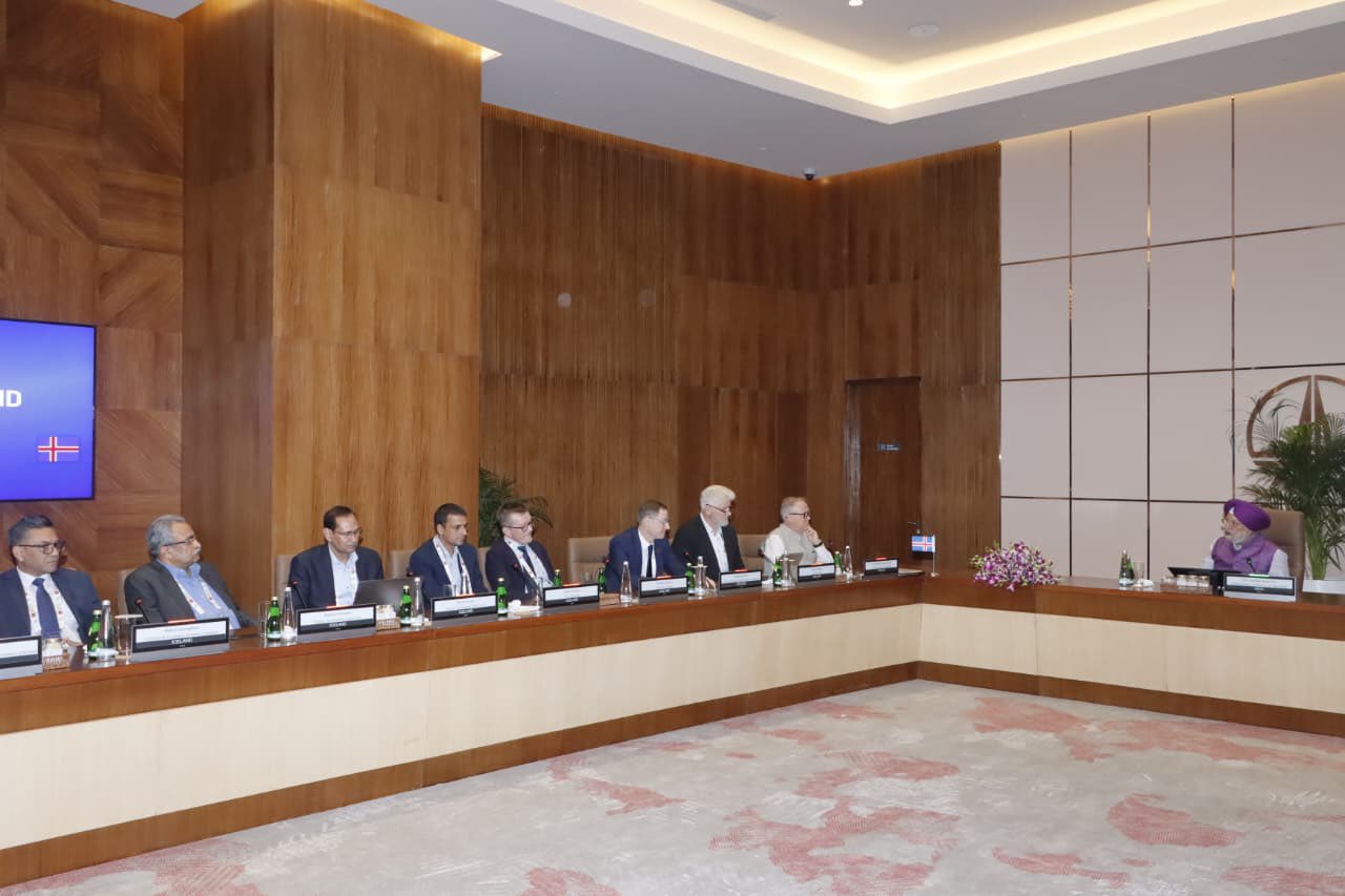 Happy to deliver the opening remarks at the Roundtable on India-Iceland Cooperation in the energy sector at the India Energy Week 2026 in Goa.