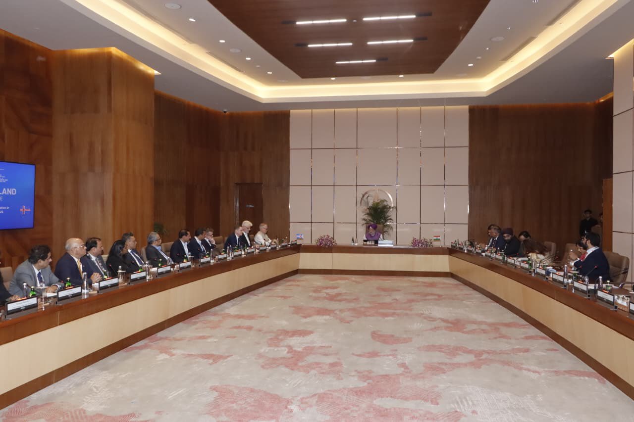 Happy to deliver the opening remarks at the Roundtable on India-Iceland Cooperation in the energy sector at the India Energy Week 2026 in Goa.