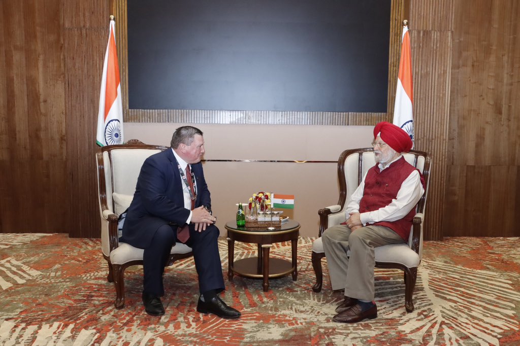 Met Mr. Ken West, President and CEO of Honeywell Process Technology at India Energy Week 2026.