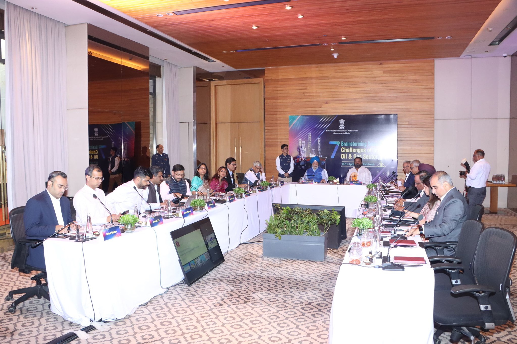 At the 7th brainstorming session in Rishikesh