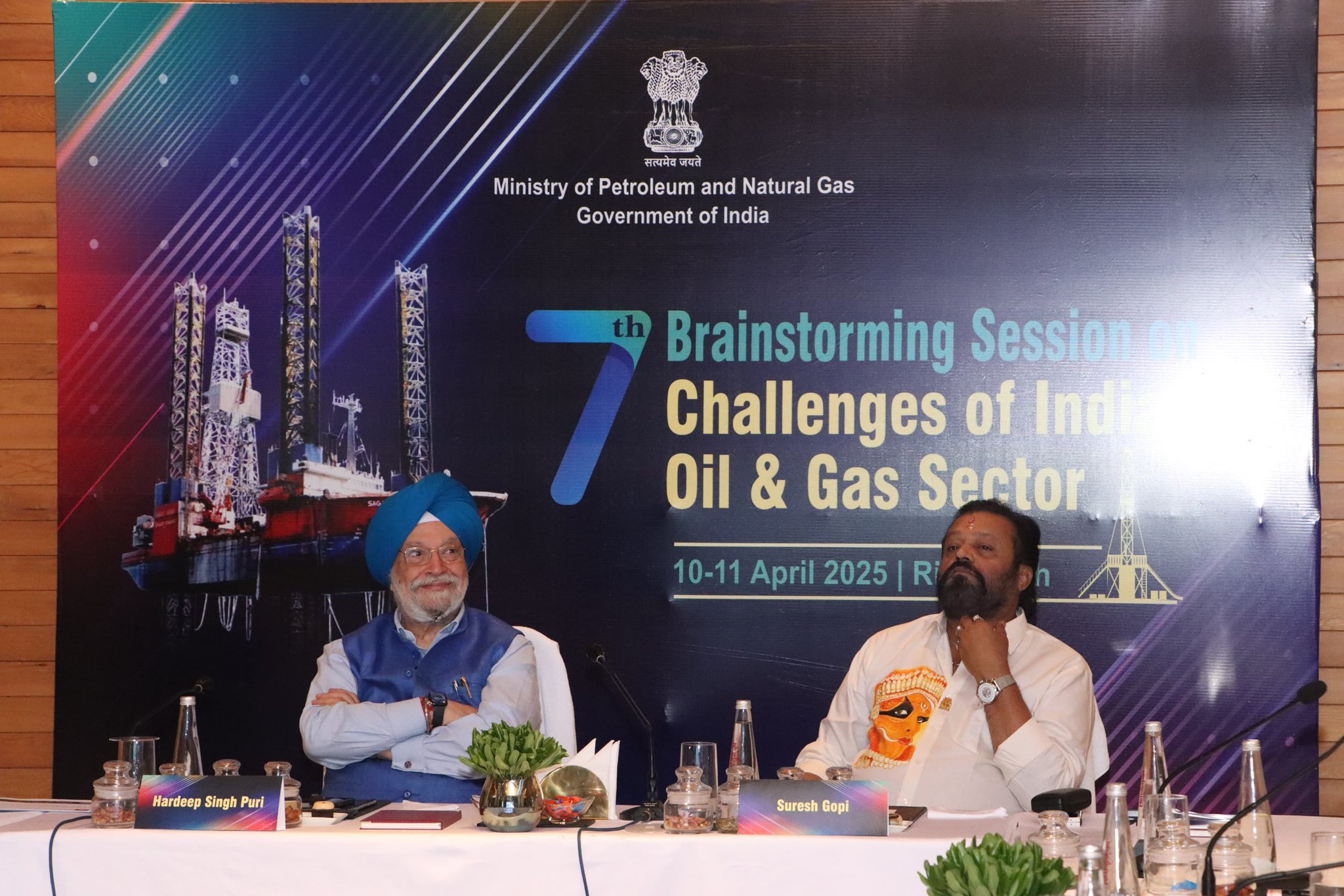 At the 7th brainstorming session in Rishikesh