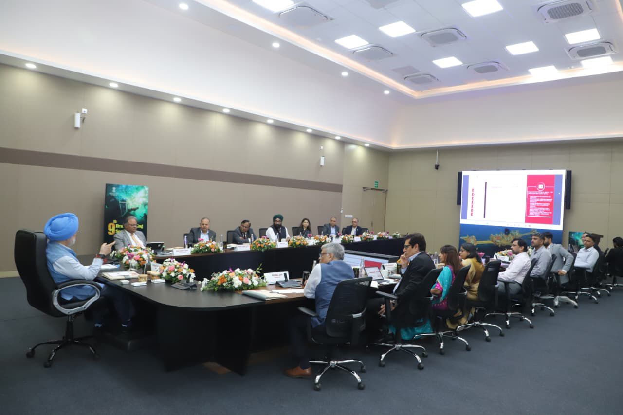 The 9th Brainstorming Session in Goa on Challenges of the Indian Oil & Gas Sector.