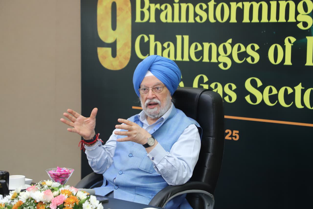 The 9th Brainstorming Session in Goa on Challenges of the Indian Oil & Gas Sector.