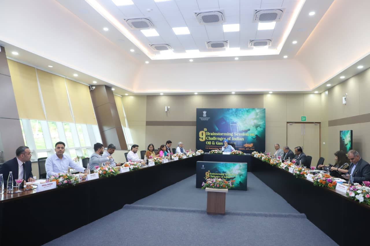 The 9th Brainstorming Session in Goa on Challenges of the Indian Oil & Gas Sector.