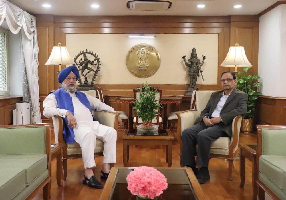 Meeting with Sh Arvind Panagariya Ji, Professor at Columbia University and former Vice Chairman NITI Aayog